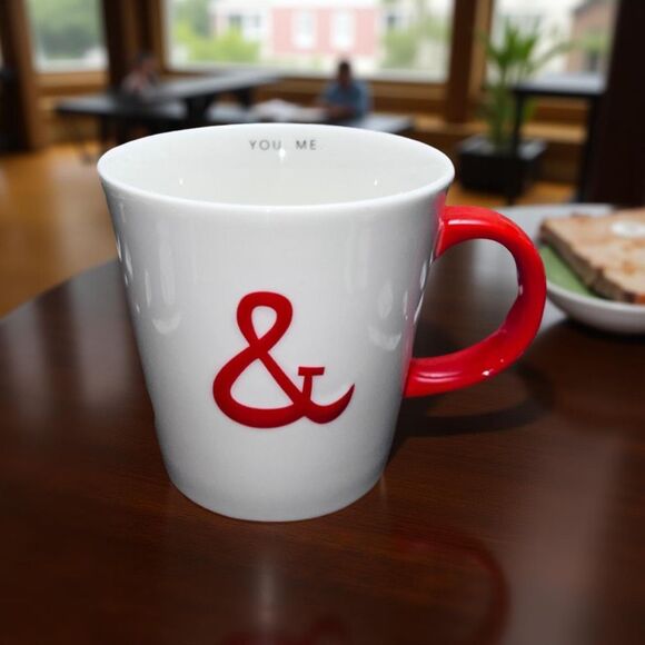 2013 Starbucks Friendship You & Me 12oz Coffee Tea Mug Cup Sweetheart - Picture 1 of 5